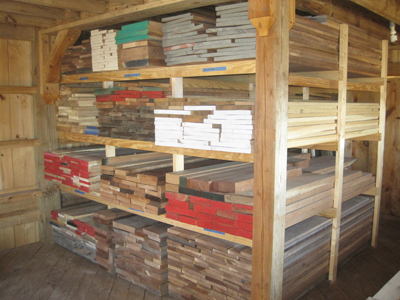Stocks of Fine Hardwood Lumber