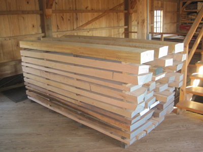 Stocks of Fine Hardwood Lumber